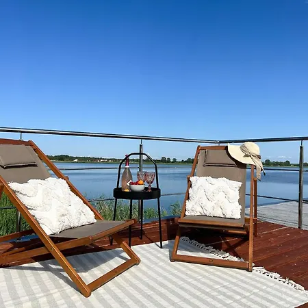 Botel Luxury Houseboat For 2 People, By The Sea